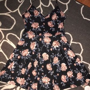 Forever 21 floral cotton skater dress